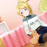SR Ayase Eli 「I Could Spend All Day Petting You / LOVELESS WORLD」