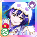 UR Sonoda Umi 「L-Look at the Ceiling! And the Walls! / Mononoke Girl」 - Idolized