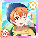 UR Hoshizora Rin 「Ehehe! The Cold Sensation Feels Great! / Rin's Studio」