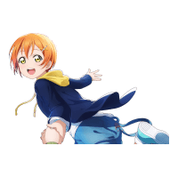 UR Hoshizora Rin 「Over Here! Hurry Up! / After School Cat」