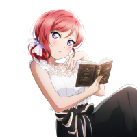 UR Maki Nishikino 「I Especially Like This Study / A Captivating Librarian」