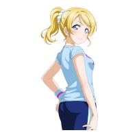 R Ayase Eli 「μ's' Inspiration / Cute and Clever Elichika」