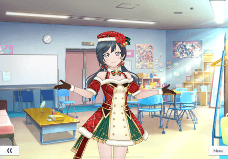 UR Yuki Setsuna's costume 「Santa-Girl is Coming to Town」