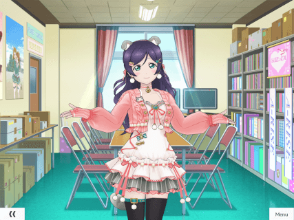 UR Tojo Nozomi's costume 「A Great Day for Cats」