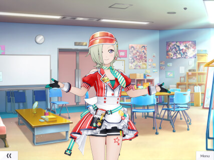UR #123's costume 「Miracle Fast Diner」