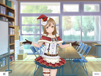 Hanamaru Kunikida's costume 「🎵 Jingle Bells ga Tomaranai」