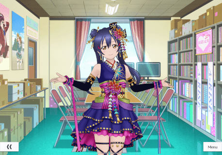 UR Sonoda Umi's costume 「A Lady in the Moonlight」