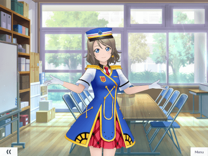 SR Watanabe You's costume 「🎵 HAPPY PARTY TRAIN」