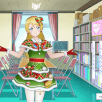 Ayase Eli's costume 「Merry Christmas with μ's!」