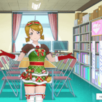 Koizumi Hanayo's costume 「Merry Christmas with μ's!」