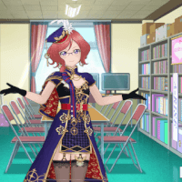 UR Nishikino Maki's costume 「A Captivating Librarian」