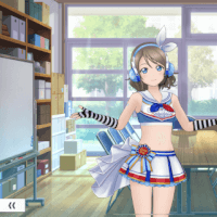 SR Watanabe You's costume 「Happiness Cheerleader」