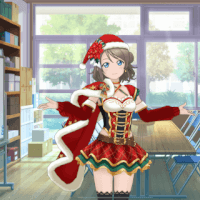 UR Watanabe You's costume 「Santa-Girl is Coming to Town」