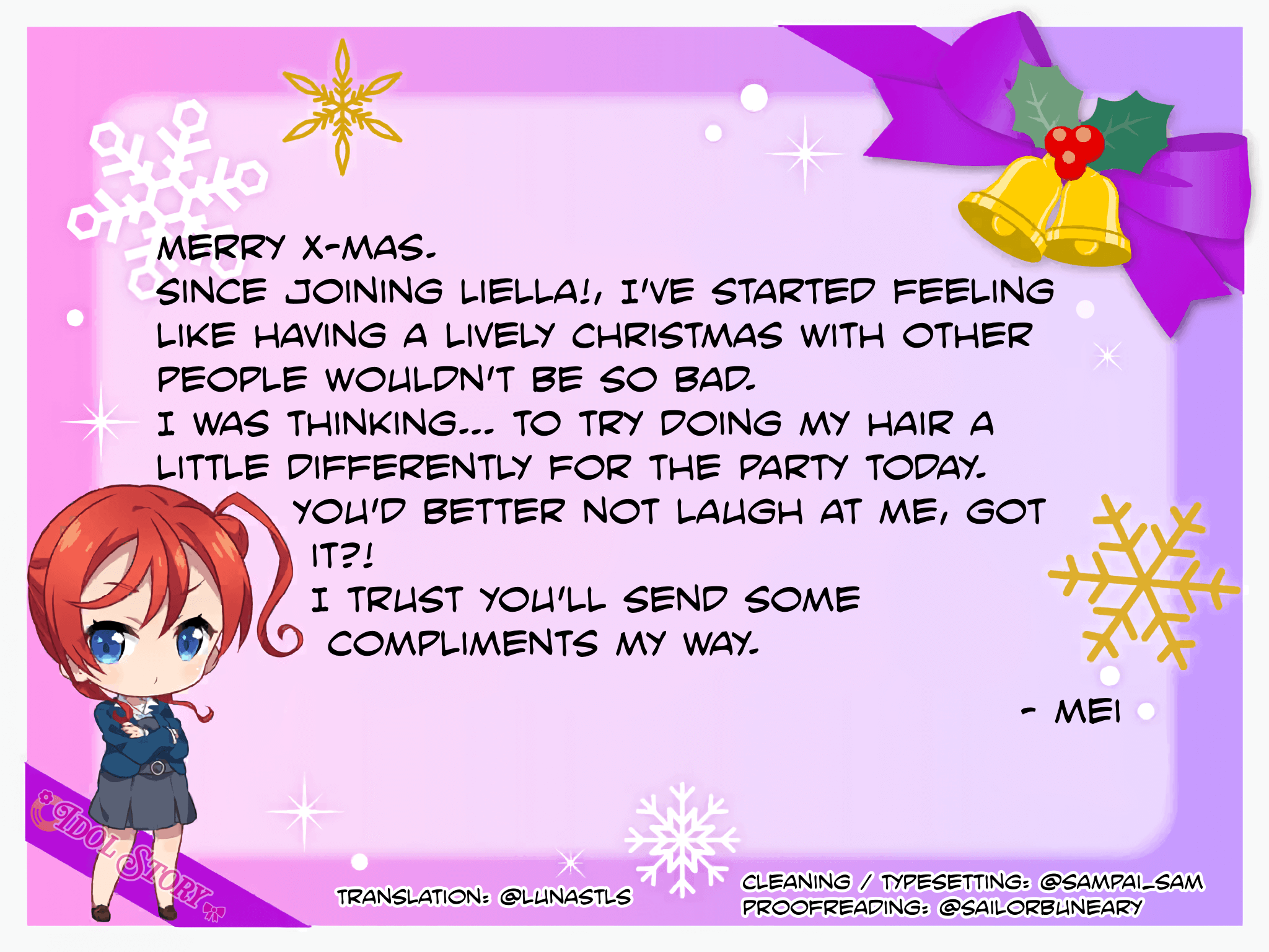 Mei's Christmas Card