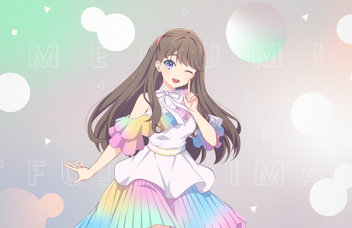 R Megumi Fujishima Cheerleader R Megumi Fujishima Cheerleader