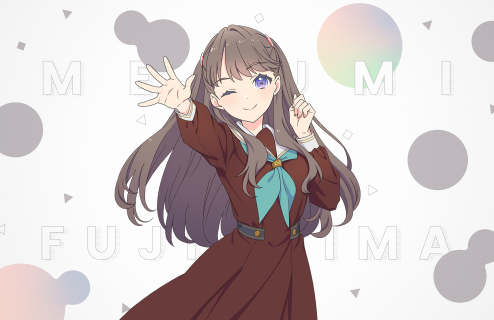 R Megumi Fujishima Cheerleader