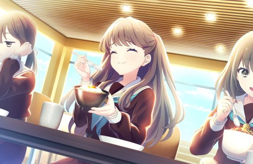 SR Megumi Fujishima Cheerleader