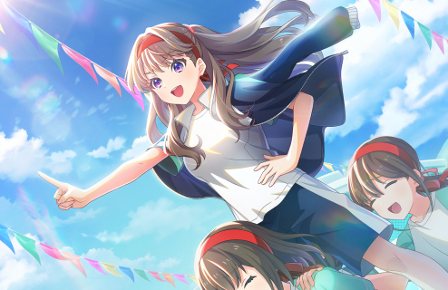 SR Megumi Fujishima Cheerleader