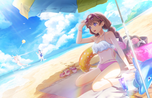 UR Megumi Fujishima Cheerleader