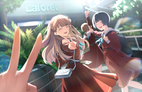 UR Megumi Fujishima Cheerleader