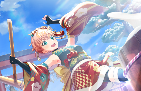 SR Kaho Hinoshita Cheerleader