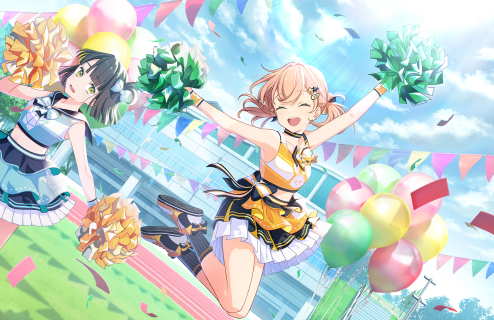 UR Kaho Hinoshita Cheerleader