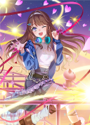 LR Megumi Fujishima Cheerleader