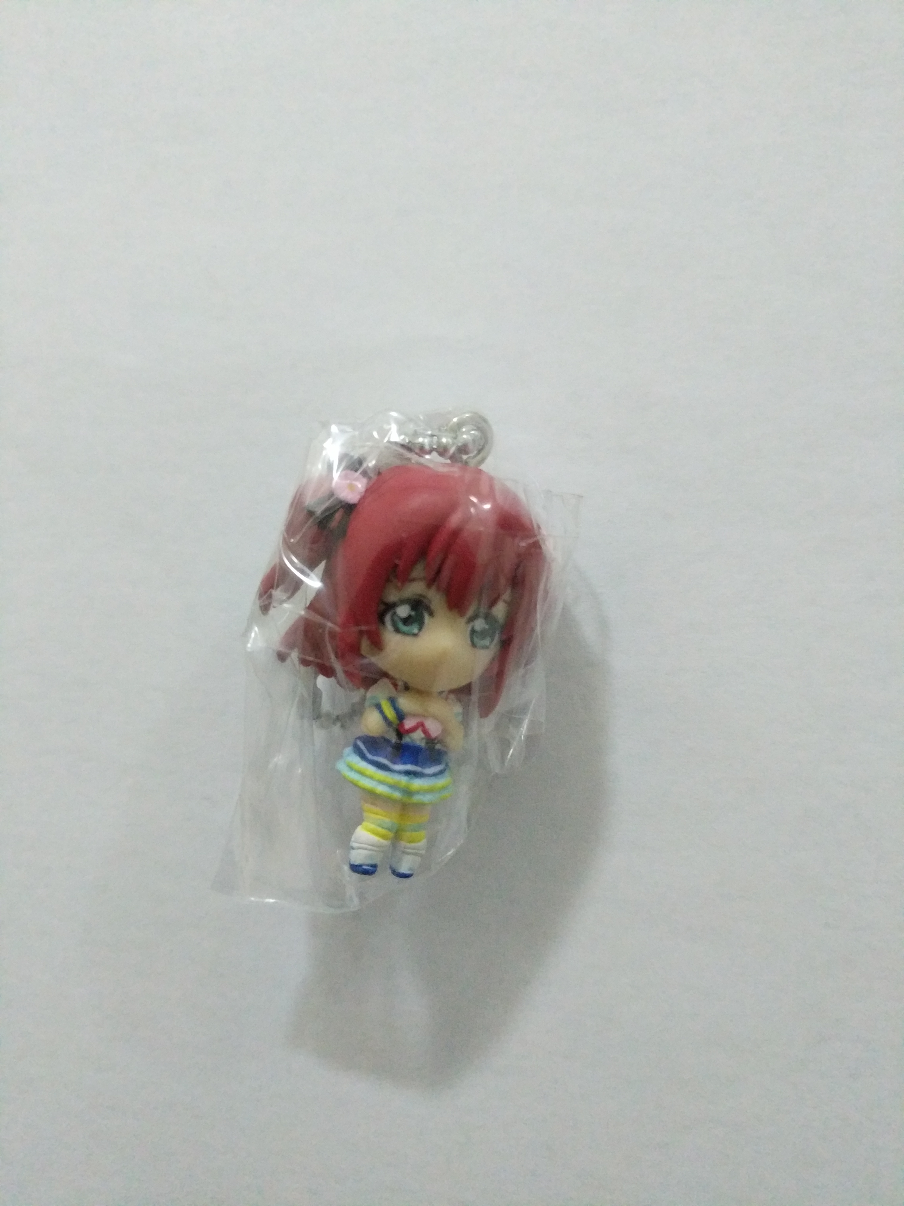 Ruby Aozora Jumping Heart mini figure strap