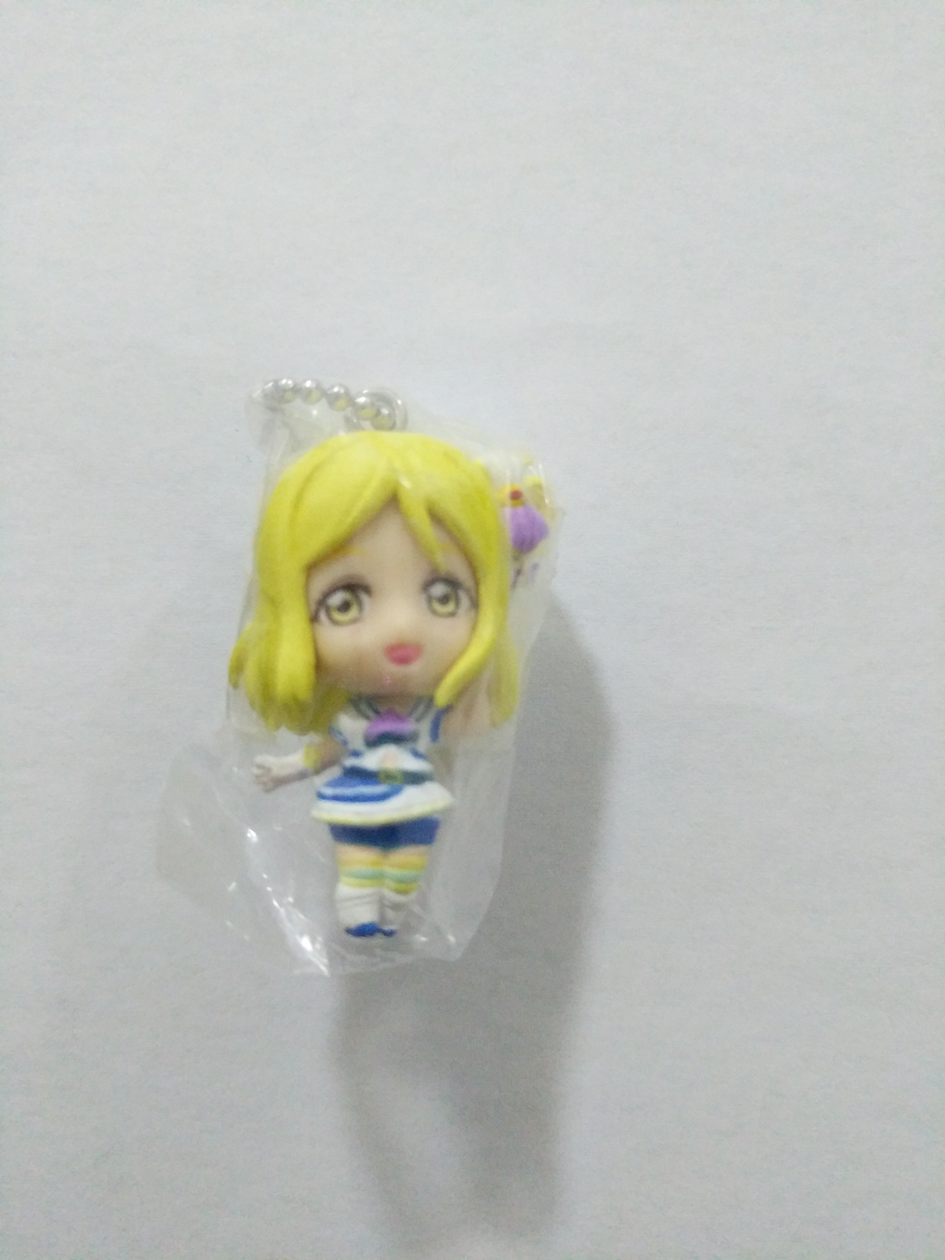 Mari Aozora Jumping Heart mini figure strap