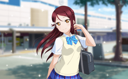 SR Riko Sakurauchi Smile 「Toward a New Me」 | Cards list | SIF2 MIRACLE ...