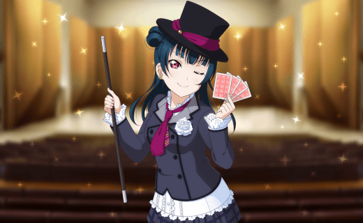 SR Yoshiko Tsushima Cool 「Black Magic Woman」 | Cards list | SIF2 ...