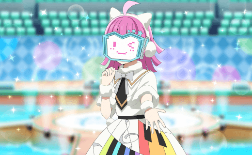 SR Tennoji Rina Smile 「Wachlarz Rina-chan」