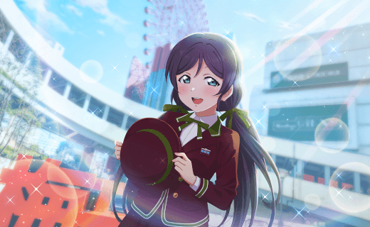 Tojo Smiling UR Nozomi Tojo Smile 「I'll See You in Umeda」 | Cards list | SIF2 ...