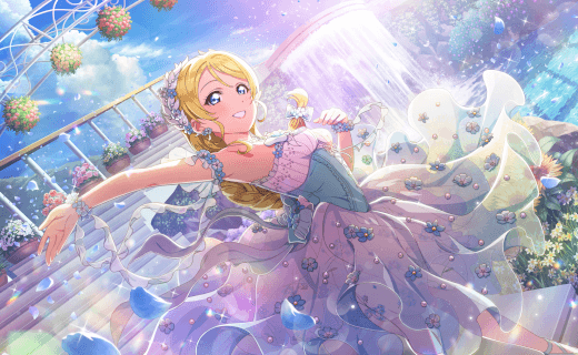 UR Eli Ayase Pure 「New Hairstyle」 | Cards list | SIF2 MIRACLE LIVE ...