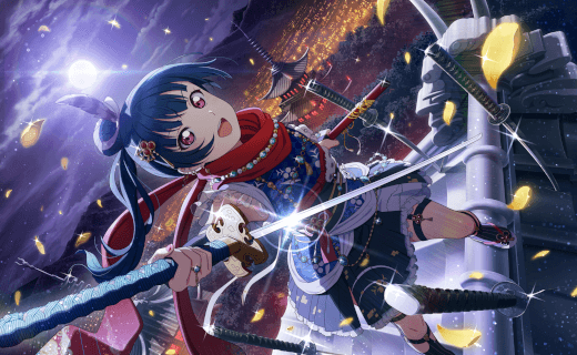 UR Yoshiko Tsushima Pure 「Overexcited Exorcism」 | Cards list | SIF2 ...