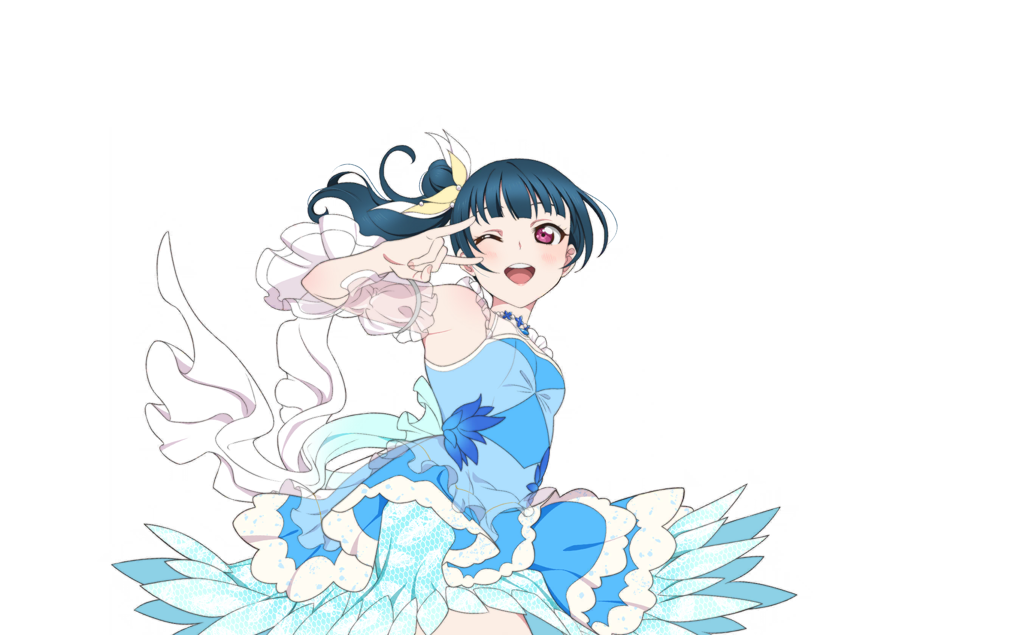 UR Yoshiko Tsushima Smile 「With Gratitude」 | Cards list | SIF2 MIRACLE ...